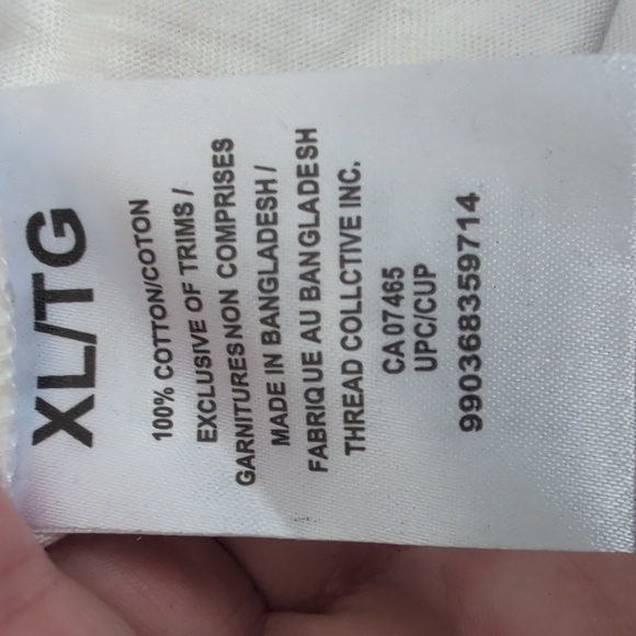 MEXX Cotton Boho Embroidered Balloon Sleeve Peasant Blouse SZ XL - Picture 13 of 14